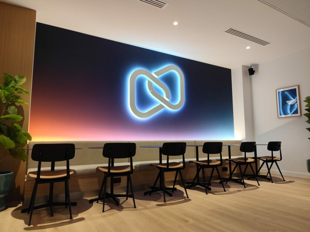 néon led éclairage indirect