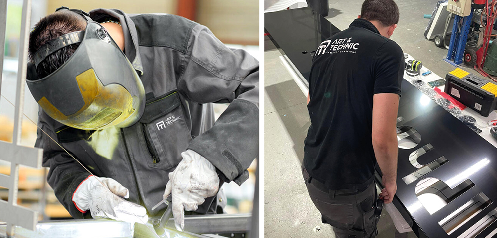Fabrication d’enseigne art & technic